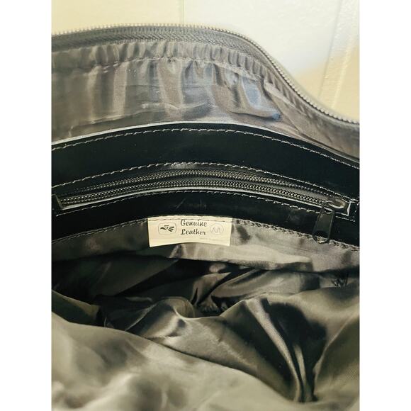 Made In Mexico Genuine Patton Leather Womans Shoulder Purse - Picture 5 of 9